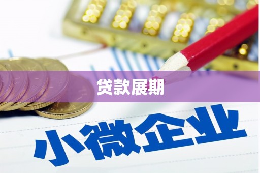 武进贷款展期