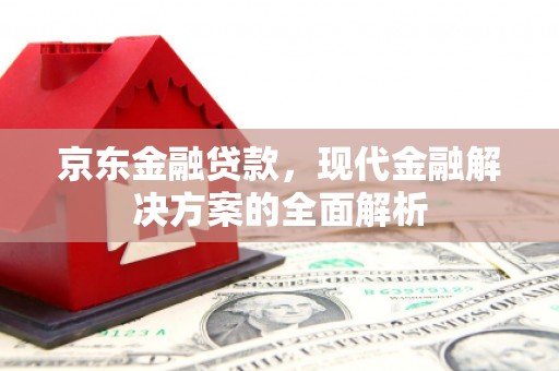 芦竹京东金融贷款，现代金融解决方案的全面解析