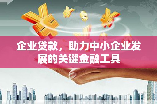 曾都企业贷款，助力中小企业发展的关键金融工具