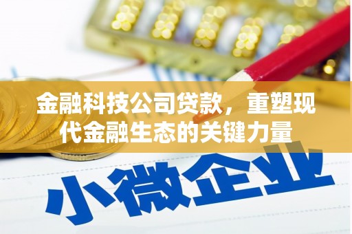 吉木乃金融科技公司贷款，重塑现代金融生态的关键力量