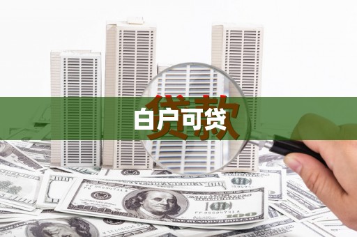 林甸白户可贷