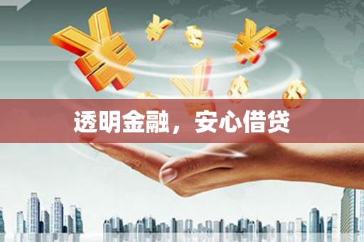海兴透明金融，安心借贷