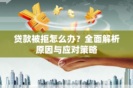 法库贷款被拒怎么办？全面解析原因与应对策略