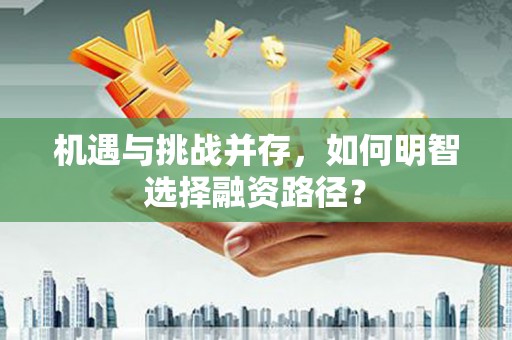 南京机遇与挑战并存，如何明智选择融资路径？