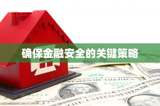 秦淮确保金融安全的关键策略